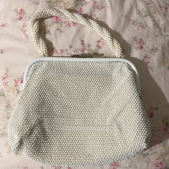 Beaded reversible handbag Vintage - Picture 7 of 12